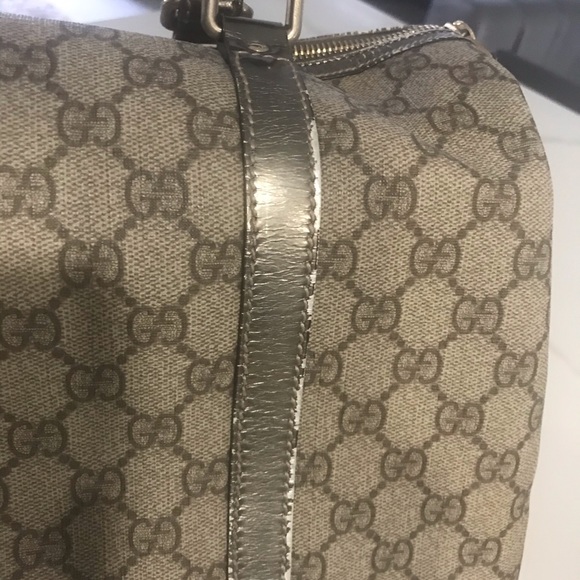 Authentic Gucci Boston Monogram GG Bag - Picture 11 of 14